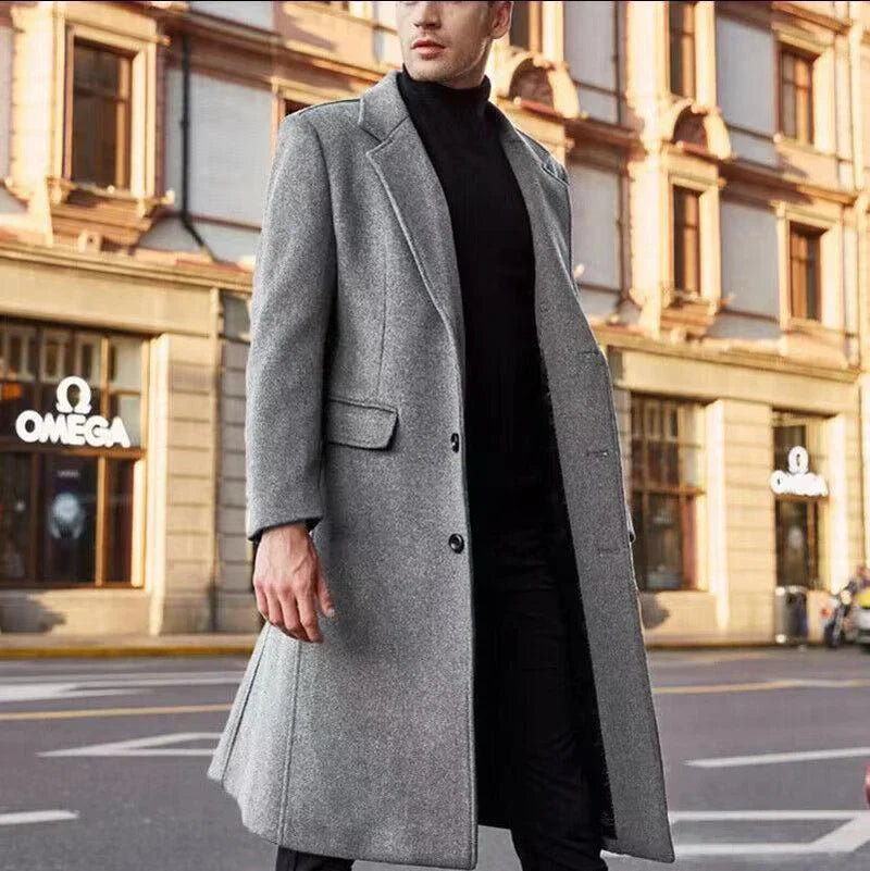 Adrien – Manteau homme long