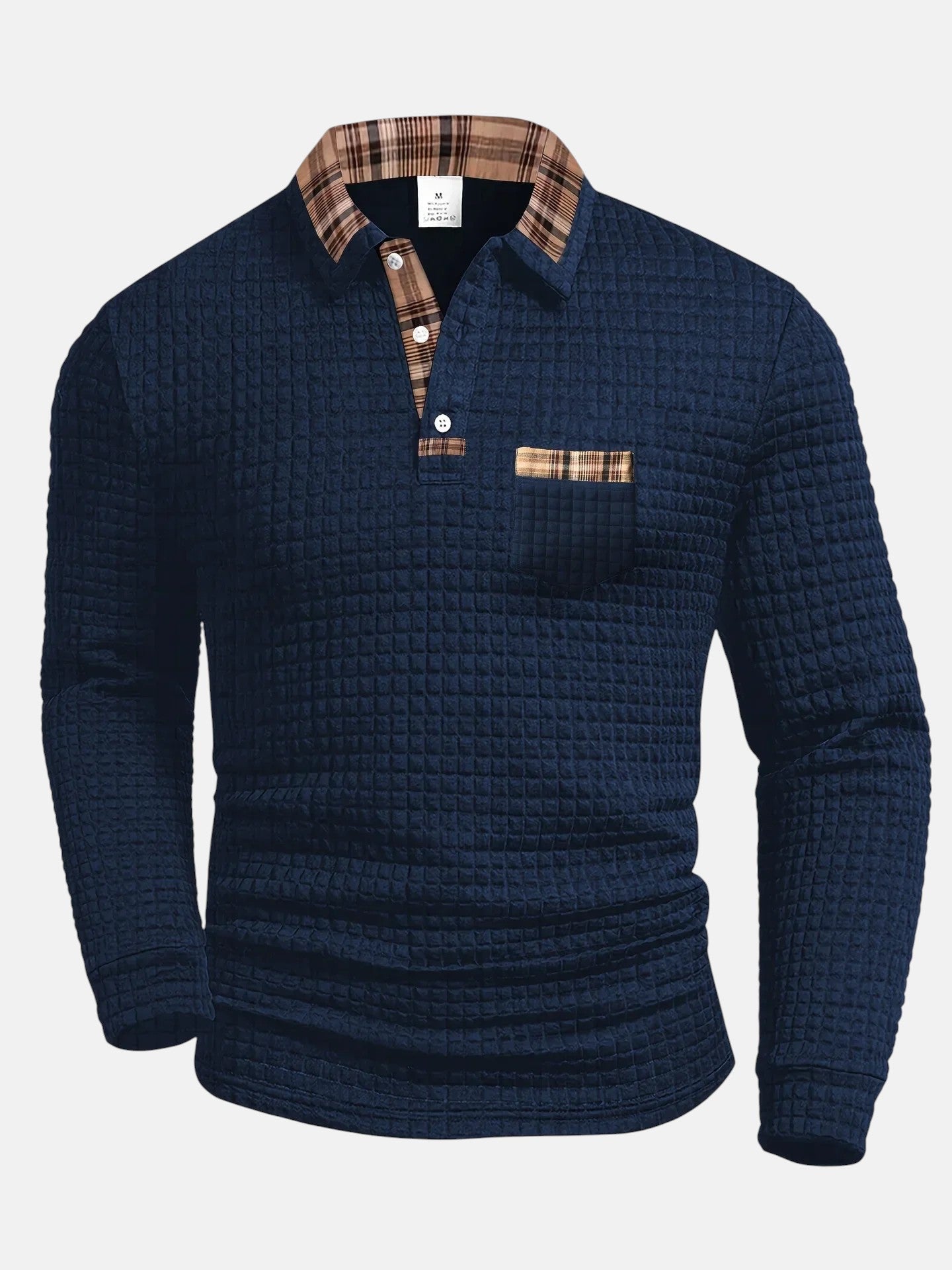 MIGUEL | POLO CON DISEÑO DE CUADROS
