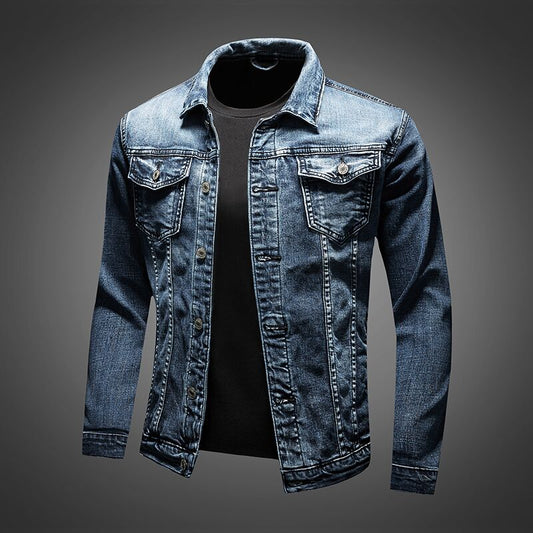 Heren Denim Jacket met Tijdloos Design