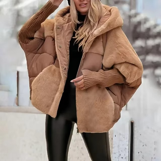 Alvara – Damen Wintermantel warm mit elegantem Design für Herbst/Winter