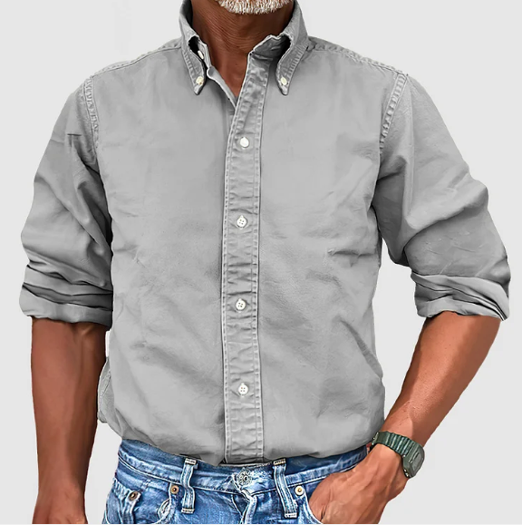 Ralf - Langarmshirt ohne Falten