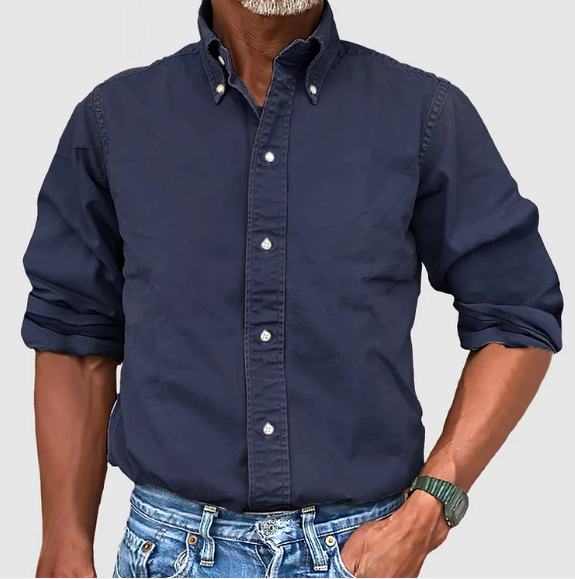 Ralf - Langarmshirt ohne Falten