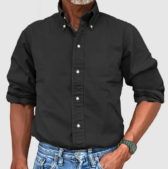 Ralf - Langarmshirt ohne Falten