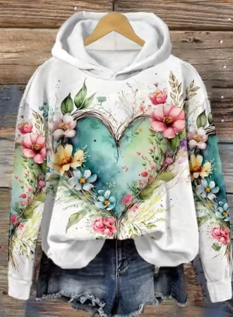 Ruby - Relaxed Knit Hoodie