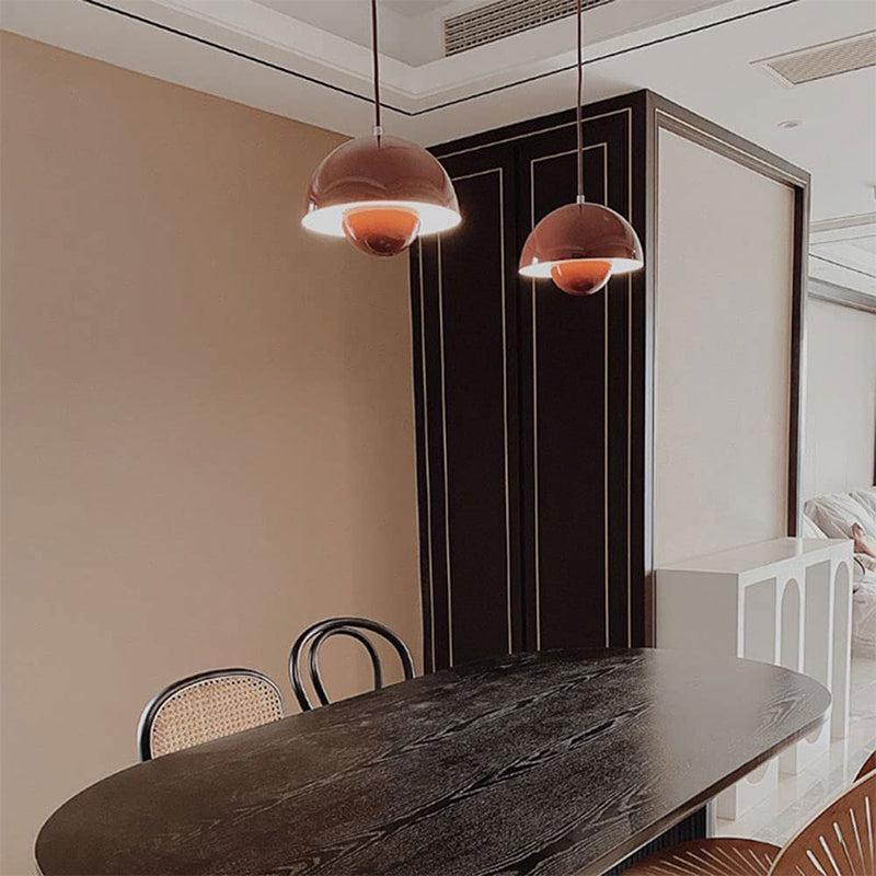 Ściemnialna lampa wisząca LED do jadalni i salonu – nowoczesna i energooszczędna konstrukcja z aluminium i akrylu 5