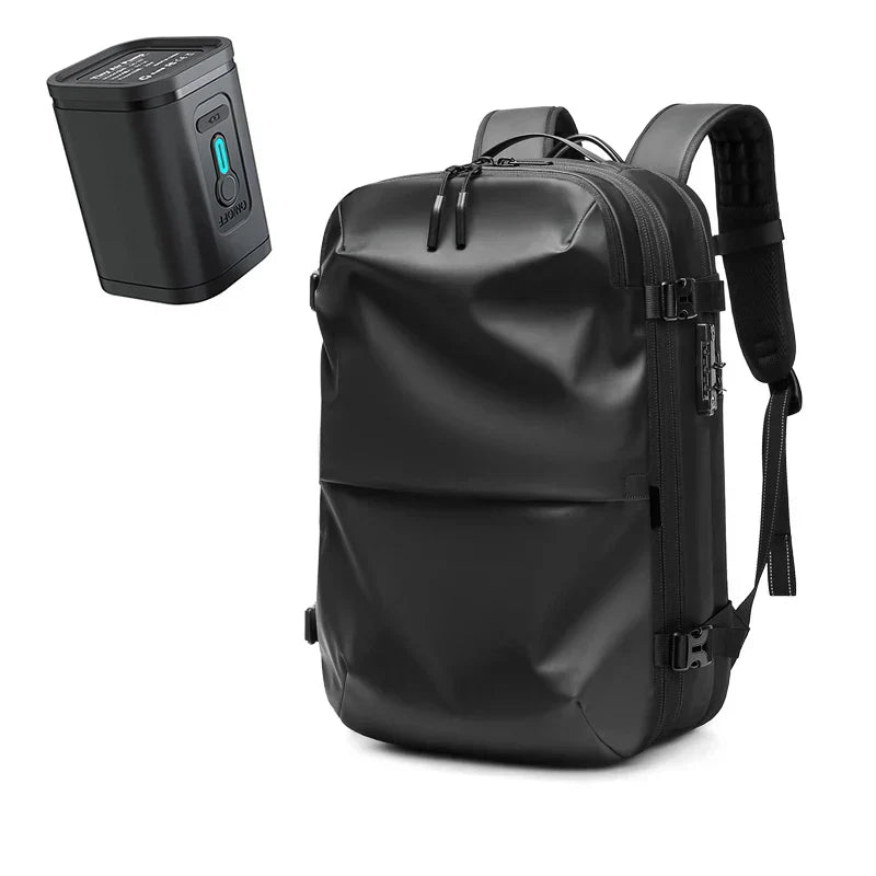 TravelEase - Sac à dos innovant avec compression sous vide et rangement organisé