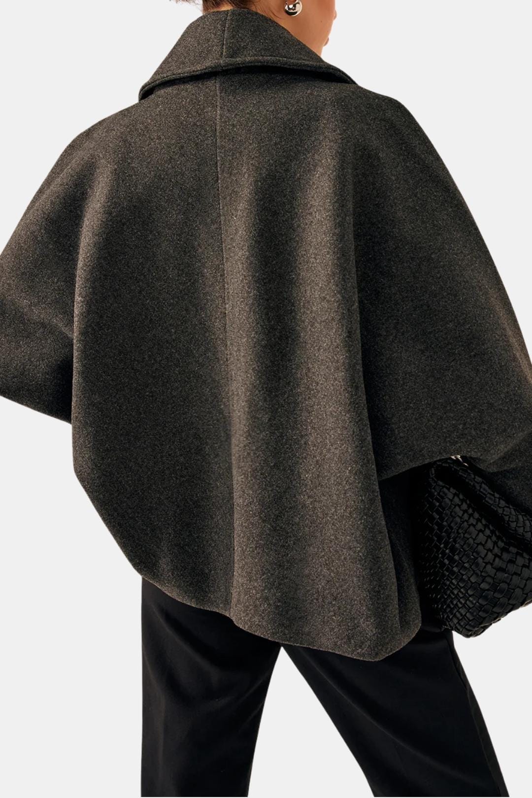 Serena – Tweed Loose-Fit Pocket Coat