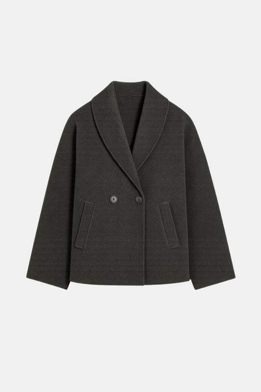 Serena – Tweed Loose-Fit Pocket Coat