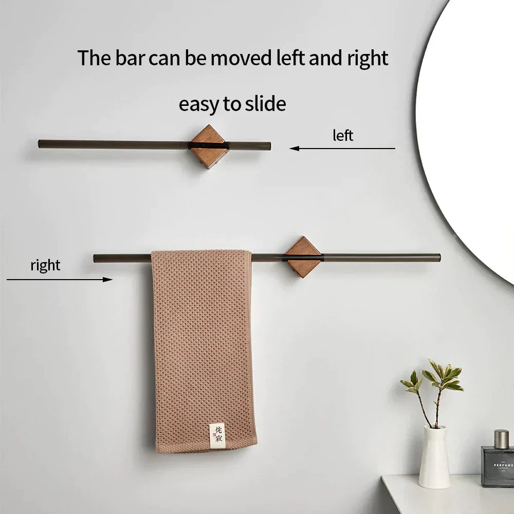 BadeWunder Handtuchhalter - Stilvolles und minimalistisches Bad-Accessoire