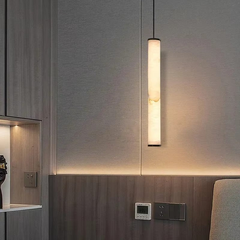 LuxeMarble – Marmorpendellampe til stue og spisestue