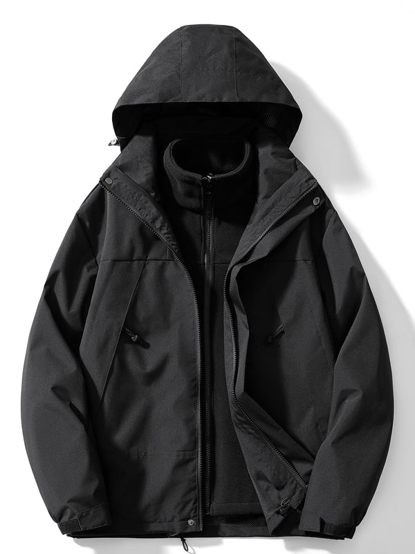 Snow Jacket - Women's Hooded Windproof Ski Winter Jacket-Grace Aura