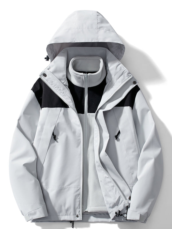Snow Jacket - Women's Hooded Windproof Ski Winter Jacket-Grace Aura