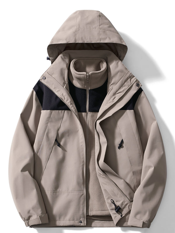 Snow Jacket - Women's Hooded Windproof Ski Winter Jacket-Grace Aura