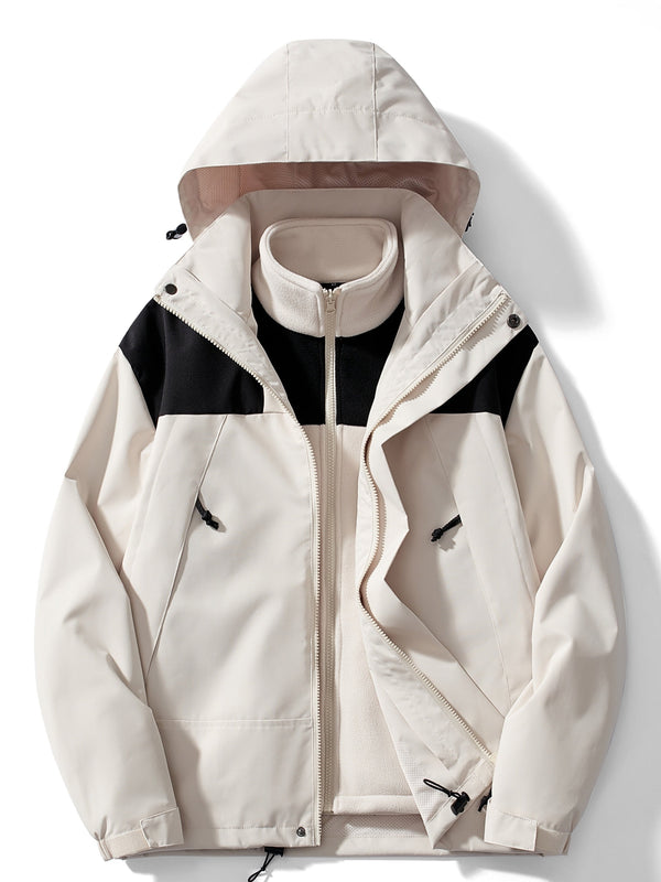 Snow Jacket - Women's Hooded Windproof Ski Winter Jacket-Grace Aura
