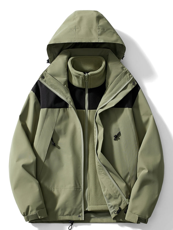 Snow Jacket - Women's Hooded Windproof Ski Winter Jacket-Grace Aura