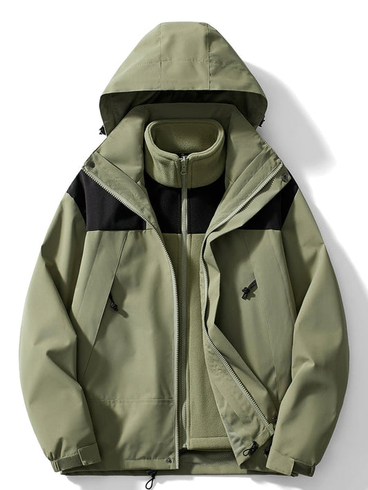 Snow Jacket - Women's Hooded Windproof Ski Winter Jacket-Grace Aura