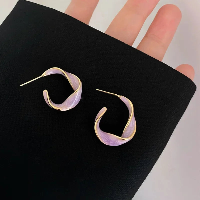 Stelvio Stud Oorbellen – Roestvrijstalen Minimalistische Oorbellen in Goud & Zilver, Lichtgewicht & Duurzaam Design