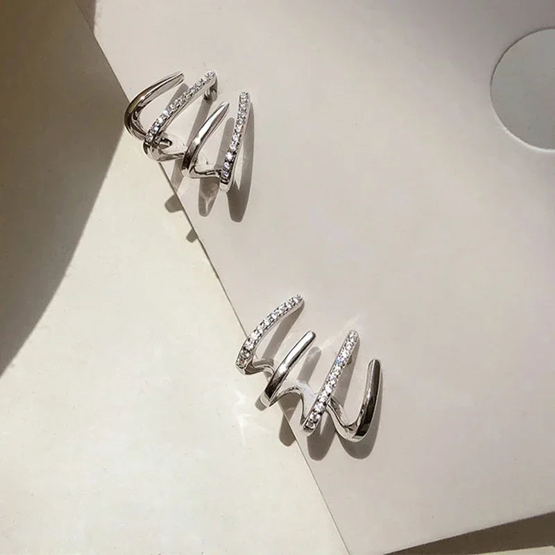 Stelvio Stud Oorbellen – Roestvrijstalen Minimalistische Oorbellen in Goud & Zilver, Lichtgewicht & Duurzaam Design