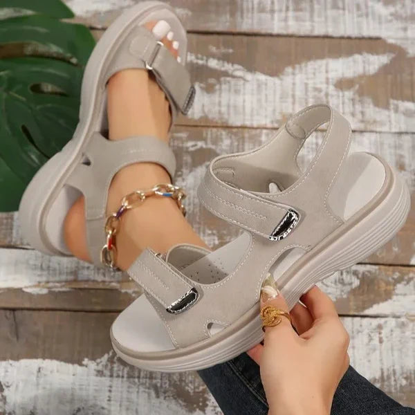 Orthopedic Walking Sandals for Women’s with Lightweight Synthetic Adjustable Comfort