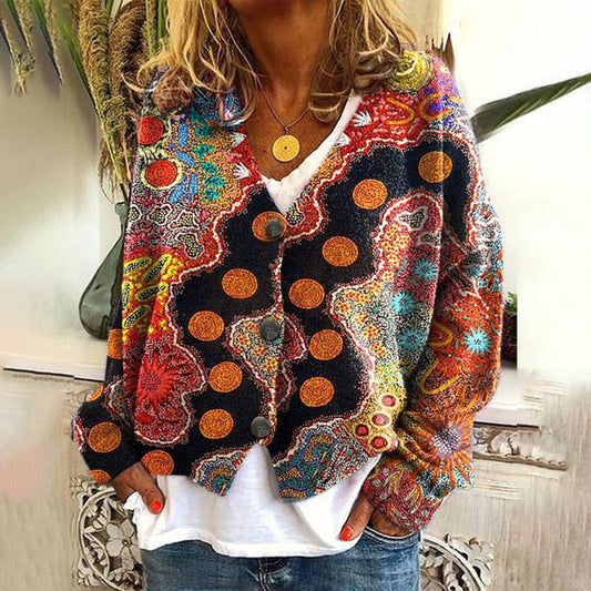 Élodie – Cardigan coloré femme