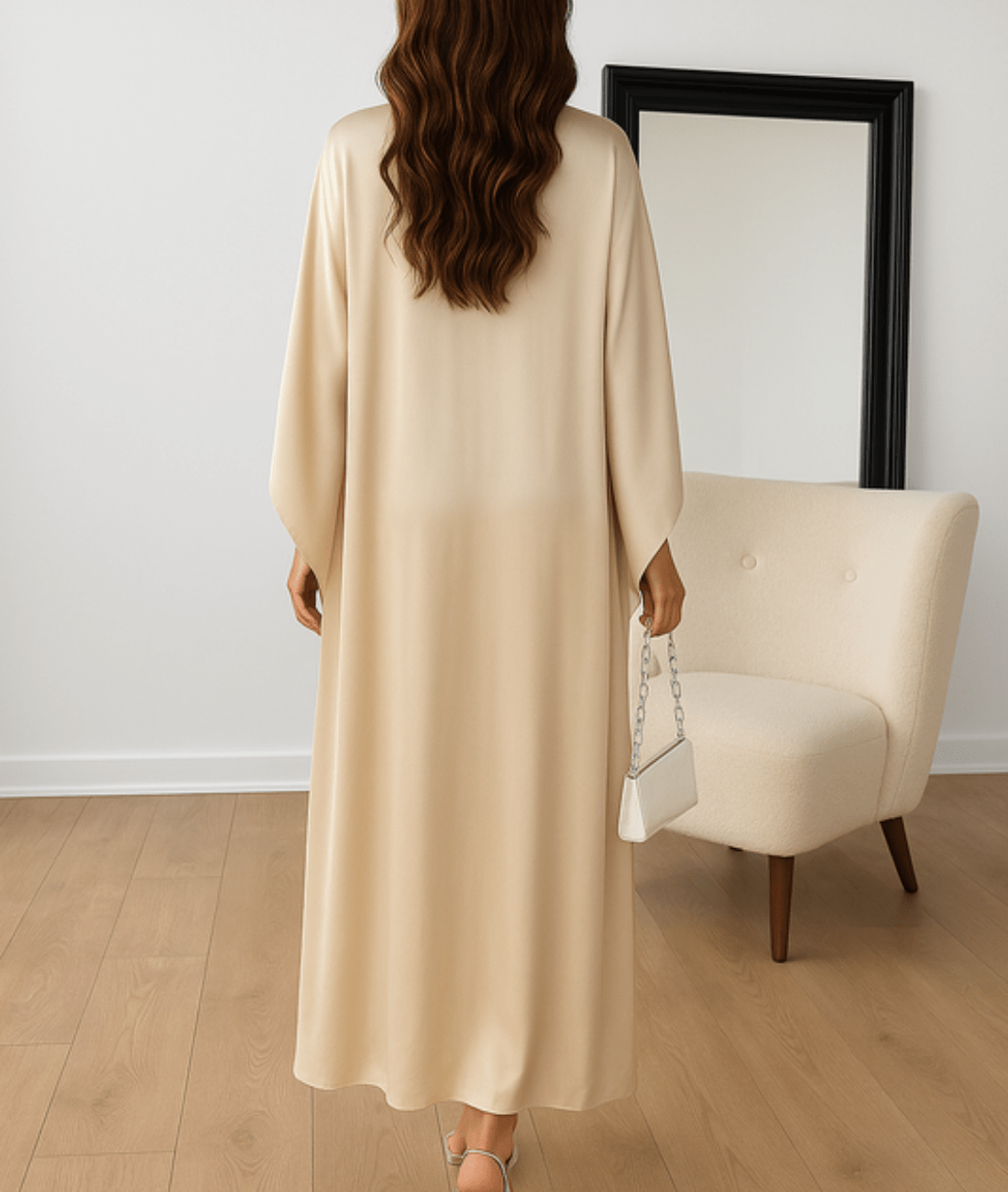 Tayma – Draped Sleeve Abaya