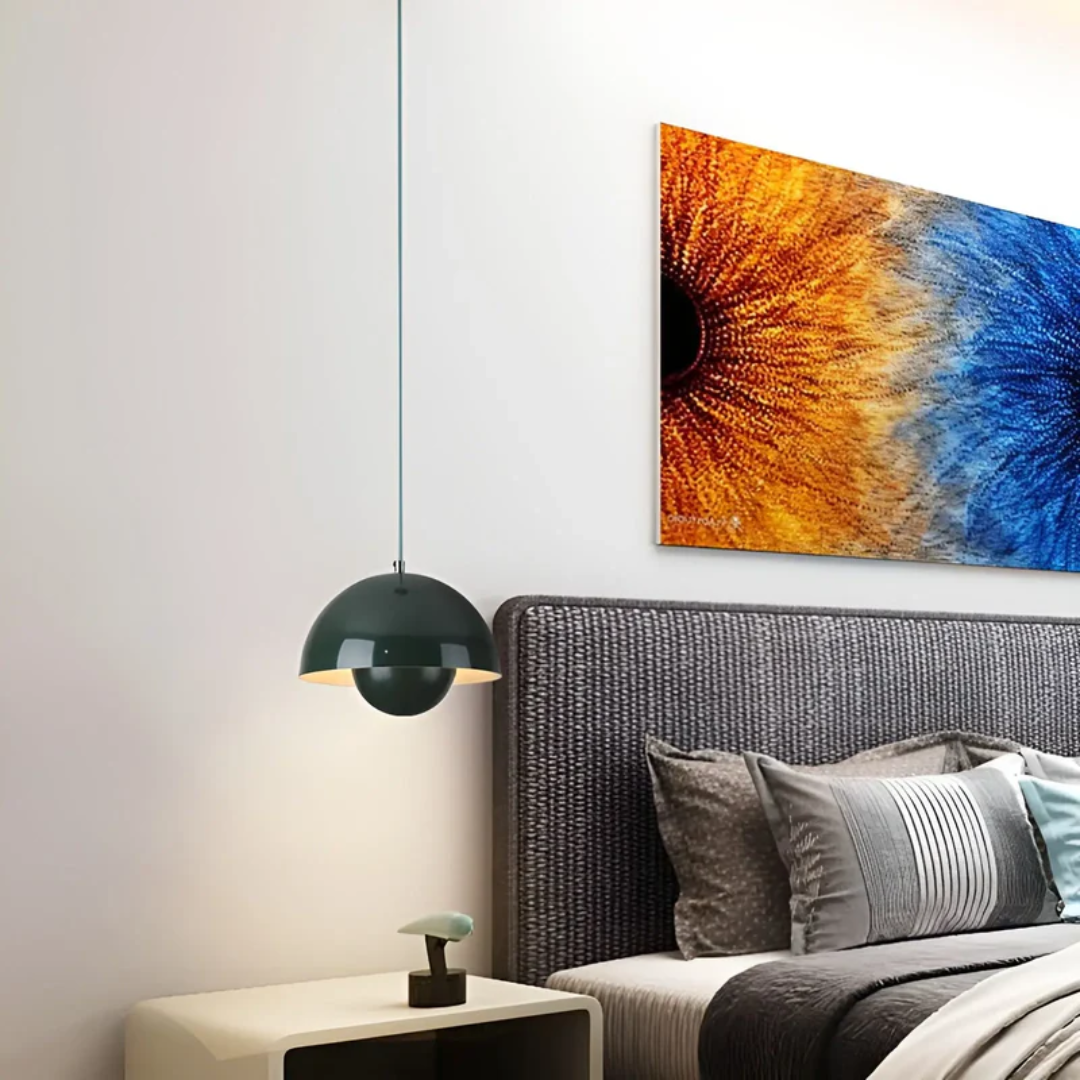NordicBlossom – Scandinavische LED hanglamp bloemvorm – verstelbaar snoer