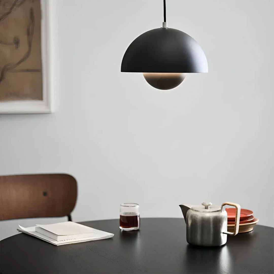 NordicBlossom – Scandinavische LED hanglamp bloemvorm – verstelbaar snoer