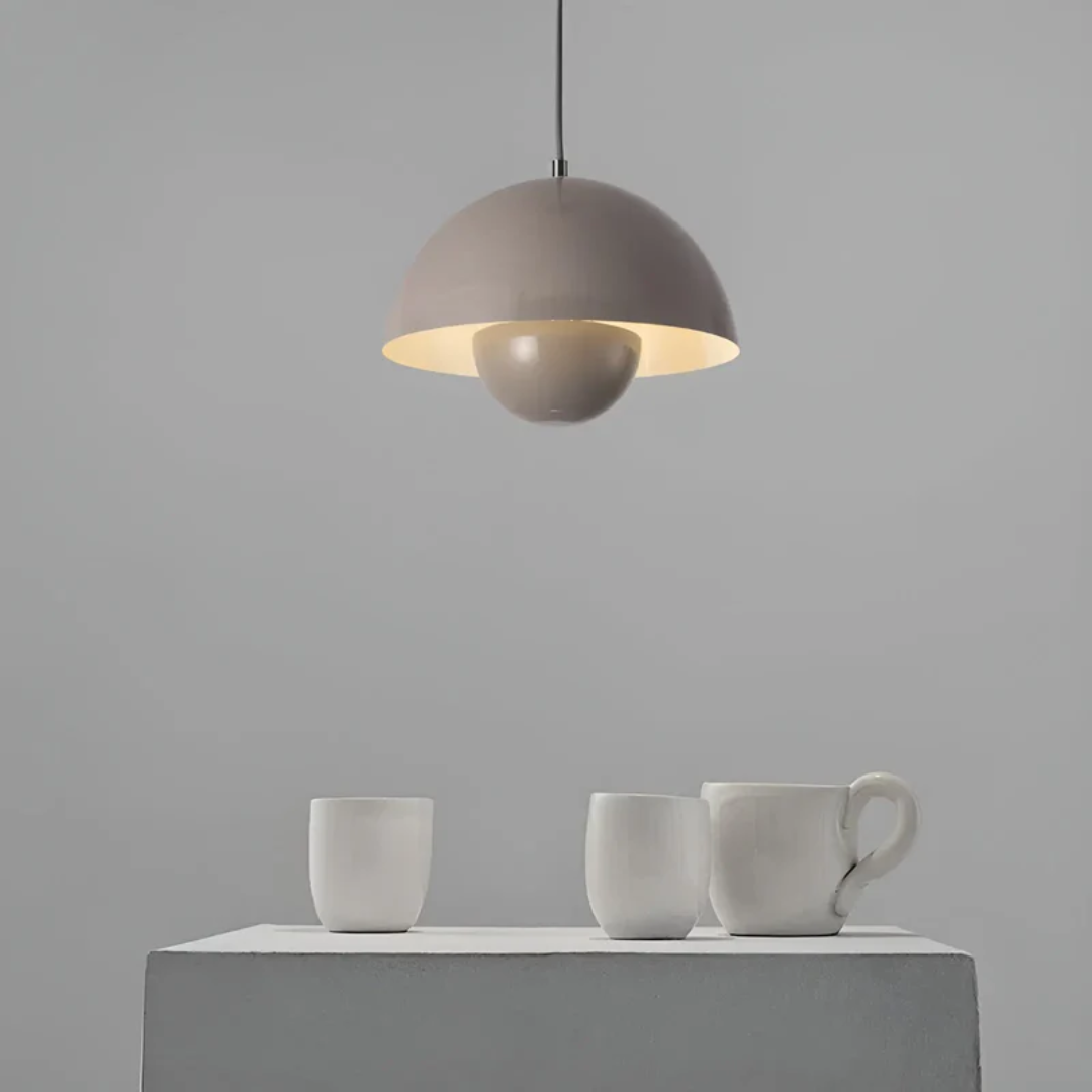 NordicBlossom – Scandinavische LED hanglamp bloemvorm – verstelbaar snoer
