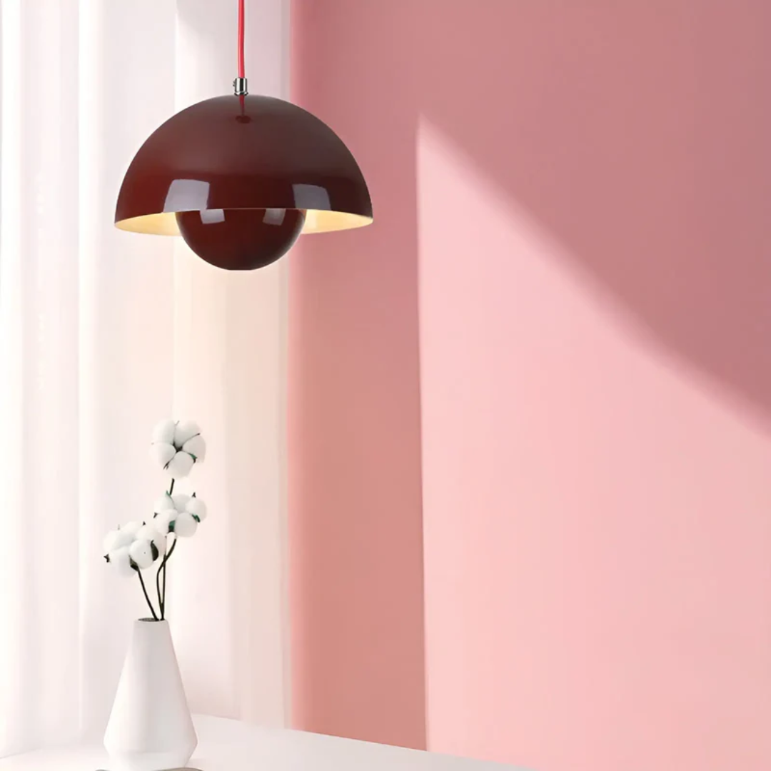 NordicBlossom – Scandinavische LED hanglamp bloemvorm – verstelbaar snoer
