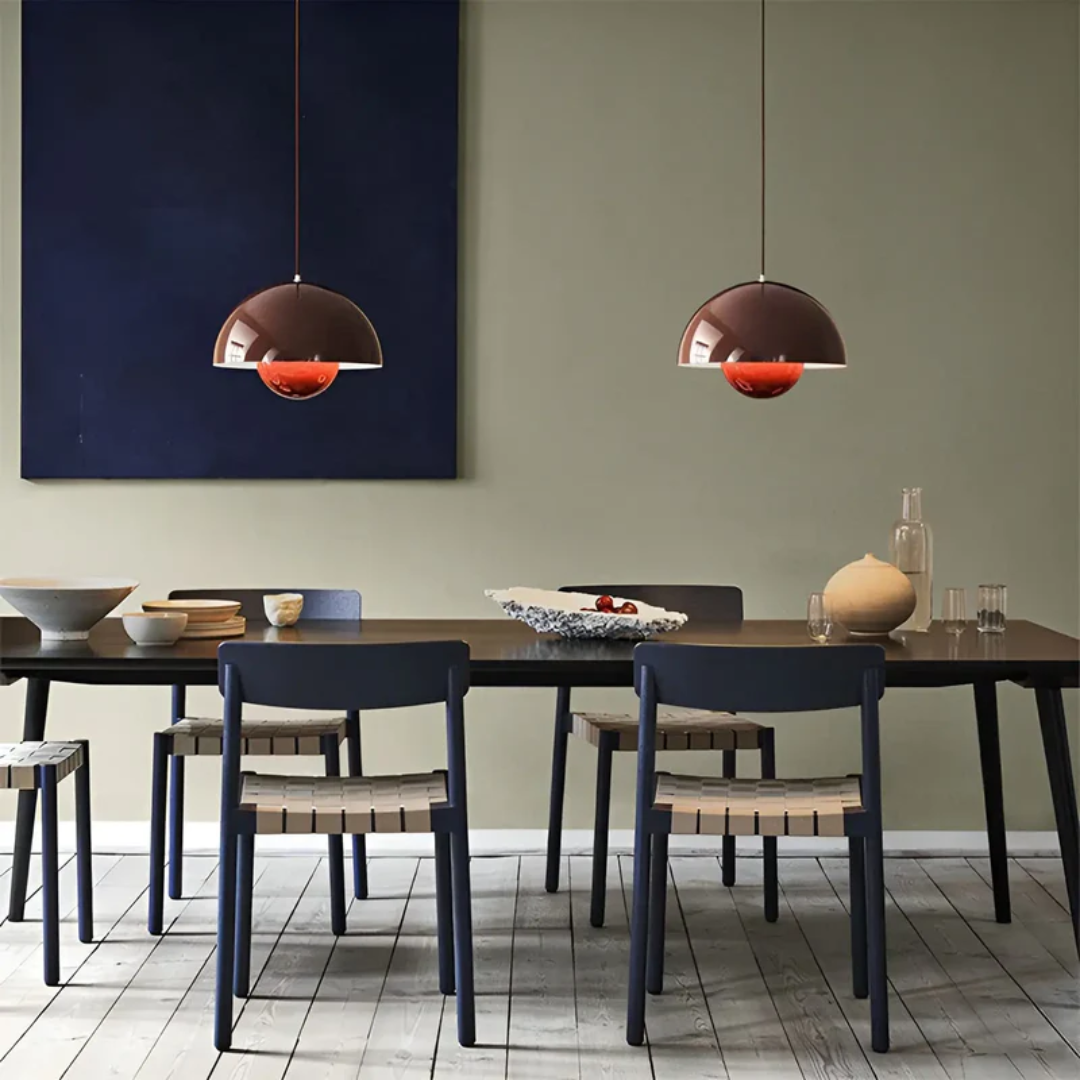 NordicBlossom – Scandinavische LED hanglamp bloemvorm – verstelbaar snoer