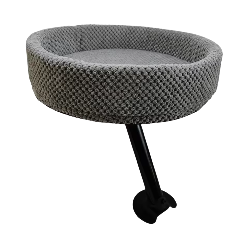 Cat Desk Bed | 360° Rotating Cozy Space-Saving Cat Lounge
