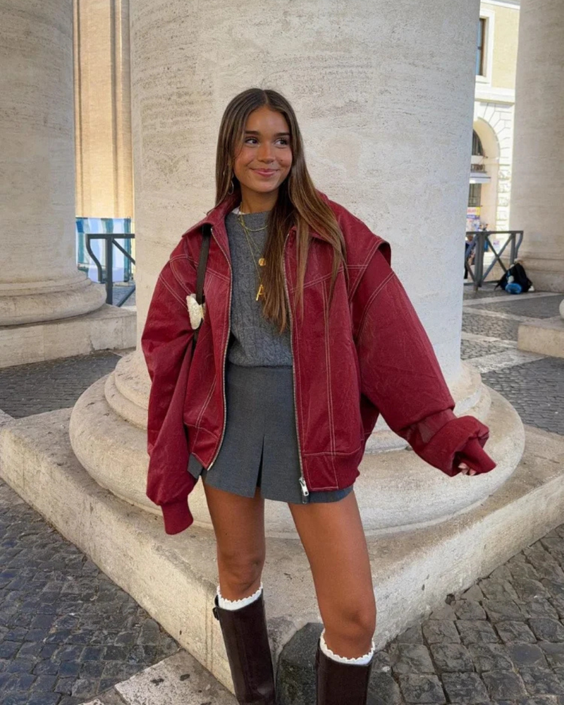 Elin | Leather Jacket