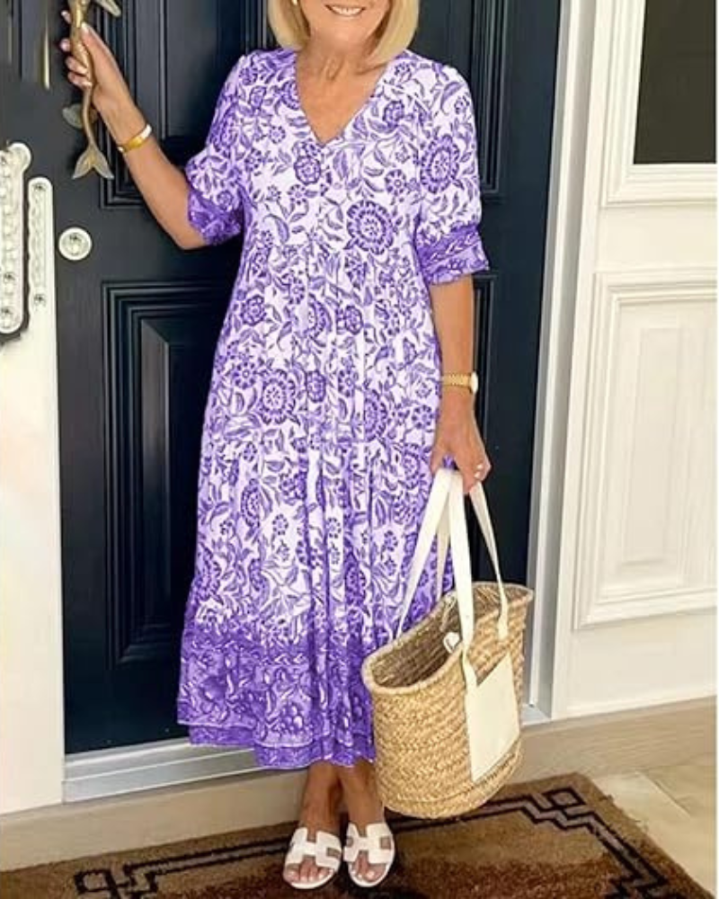 Isle | Boho Maxi Dress - Effortless Beauty