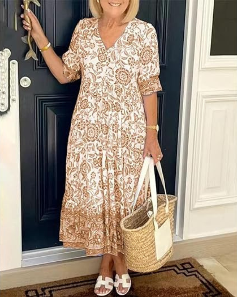 Isle | Boho Maxi Dress - Effortless Beauty