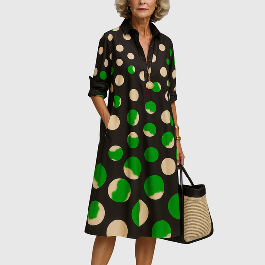 Danielle | Luxe Midi Dress for Effortless Elegance