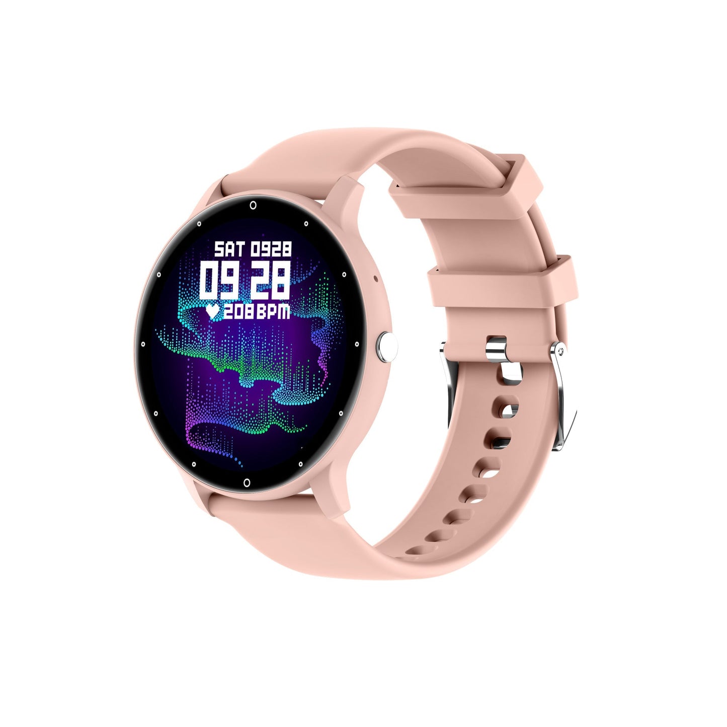 Feature Rich Smartwatch: 1.28 Hd Display Bluetooth Calling Extensive Sports Tracking (Pink)"
