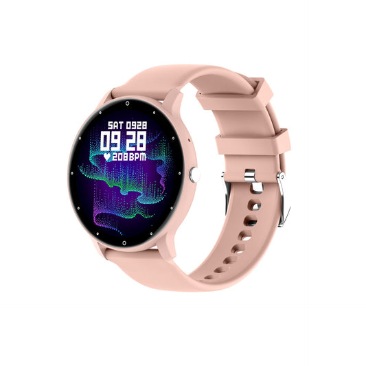 Feature Rich Smartwatch: 1.28 Hd Display Bluetooth Calling Extensive Sports Tracking (Pink)"