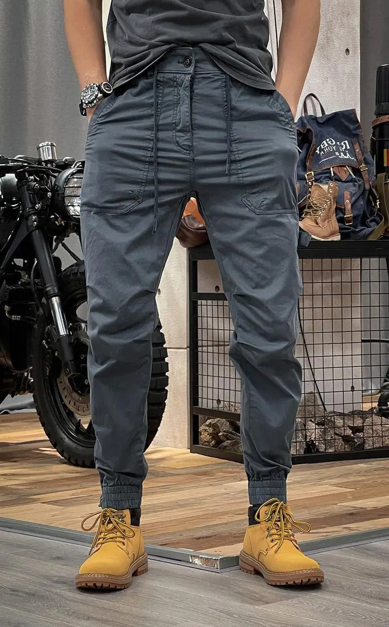 David Pantalon Homme – Pantalon Cargo Stretch avec Spandex Confortable & Polyvalent