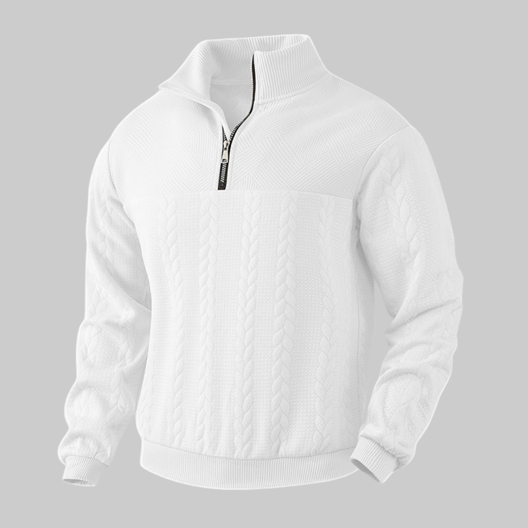 Roma Hochwertiger Halbzip Pullover