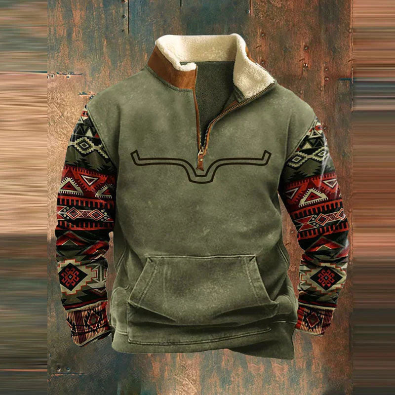 Ethan Pull Homme – Pull Zippé Moderne en Coton Doux & Confortable au Style Chic