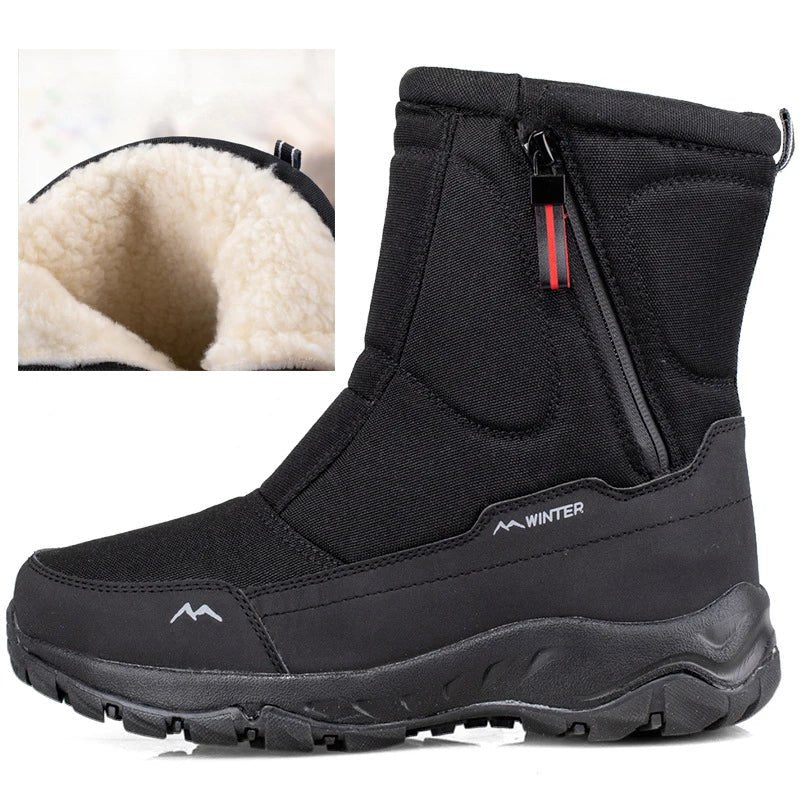 Waterdichte Heren Winterboots met Antislip Zool