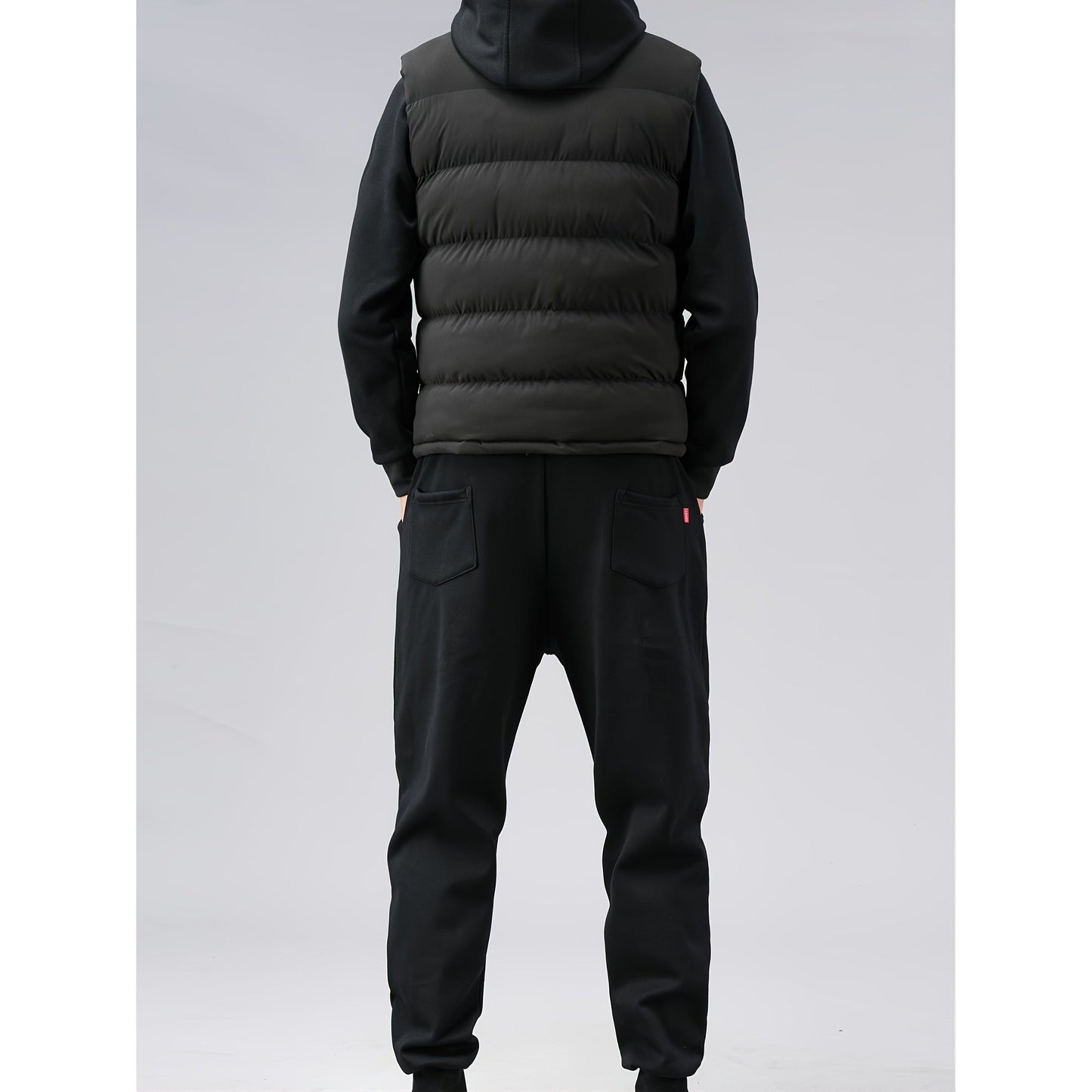 Gewatteerde Heren Bodywarmer met Ritssluiting