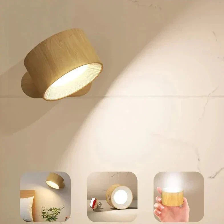 Wall Light Wireless Dimmable Nordic Minimalist | Easilo