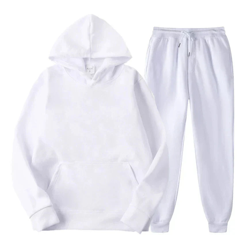 Ensemble survêtement hiver homme isolé - Polaire - Capuche - Sportif