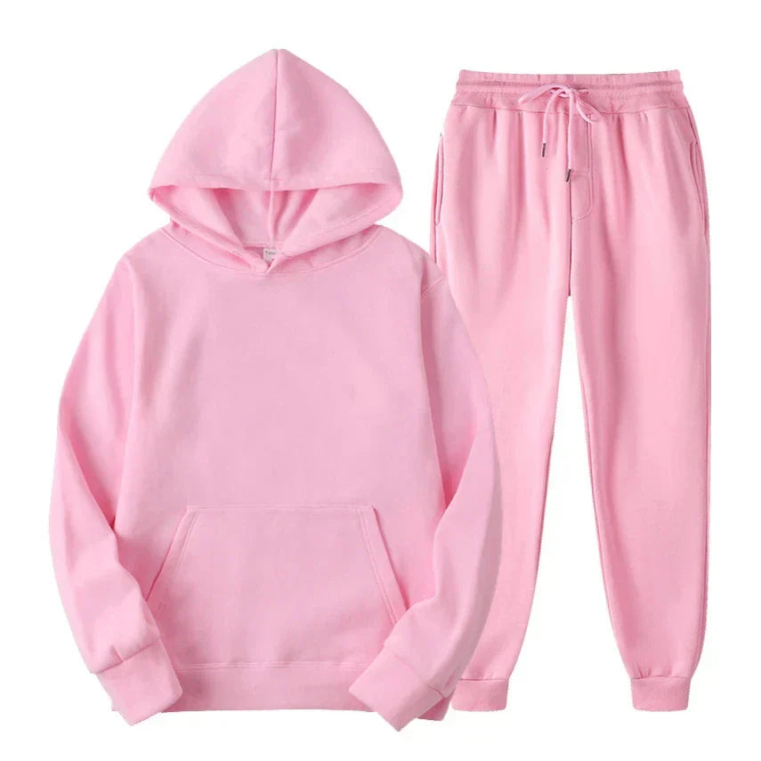 Ensemble survêtement hiver homme isolé - Polaire - Capuche - Sportif