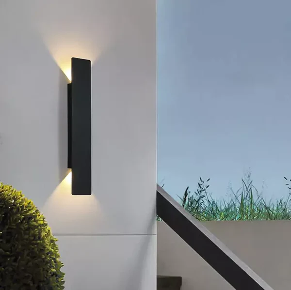 Wodoodporna Lampa Ścienna LED z Aluminium, Energooszczędny Kinkiet Zewnętrzny, Idealne Oświetlenie na Ścianę 6