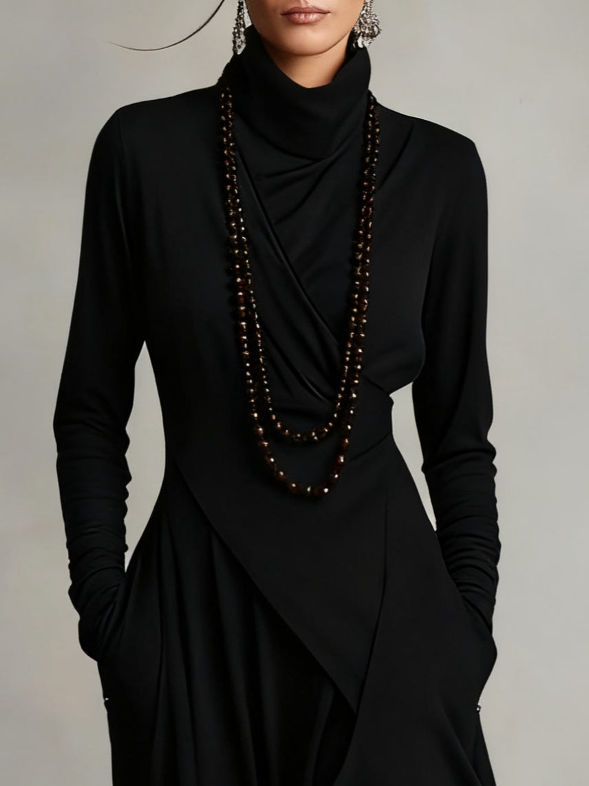 Tanya | High-neck Maxi Dress