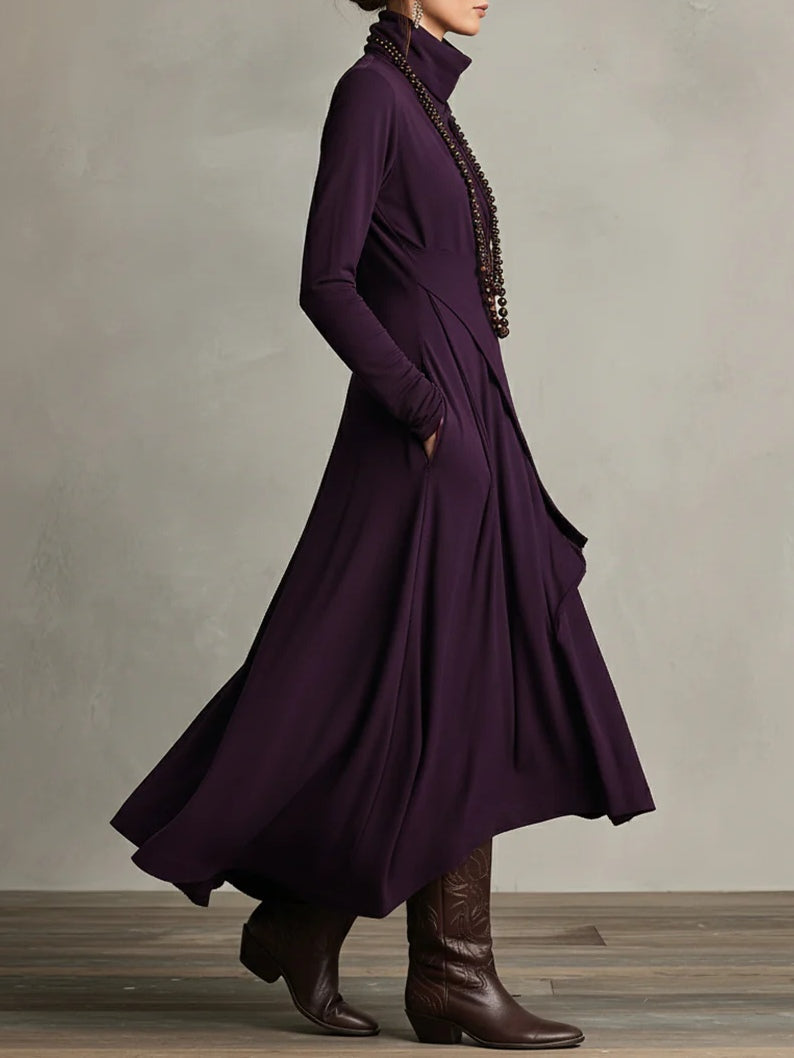 Tanya | High-neck Maxi Dress