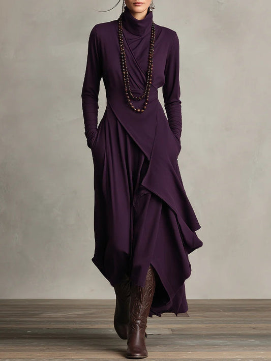 Tanya | High-neck Maxi Dress