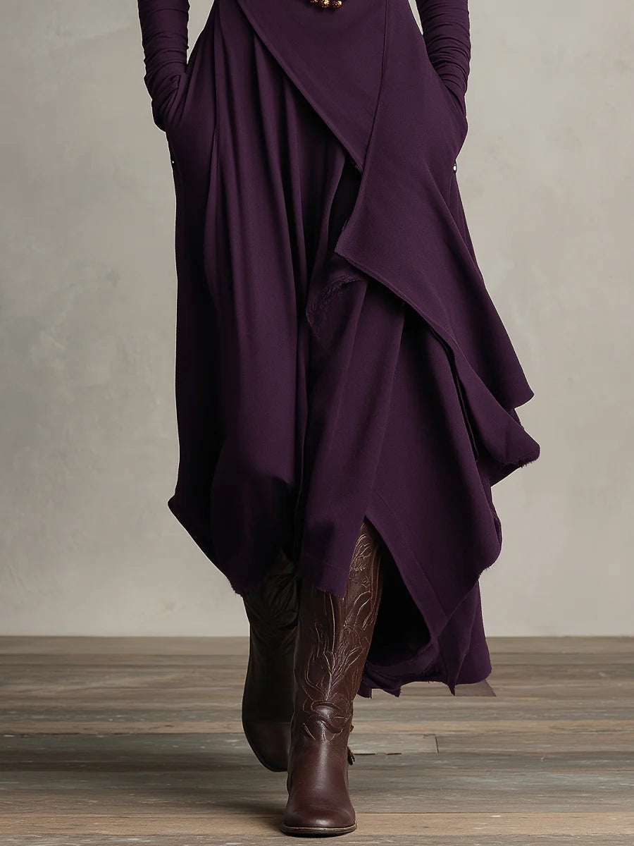 Tanya | High-neck Maxi Dress